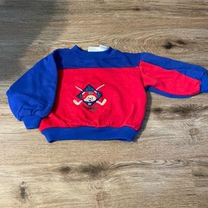 Vintage 90s style Babycrest sweatshirt 24 m